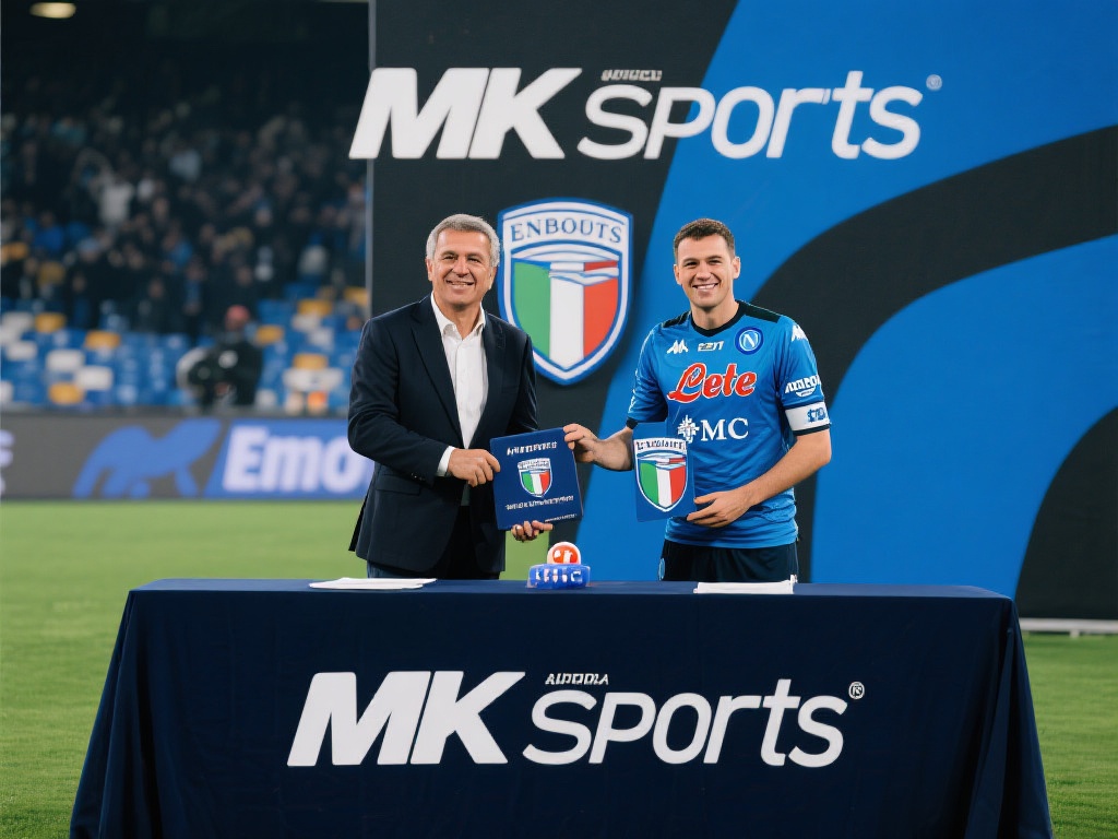 首先，这次签约为体育市场带来了新的商业模式。mk体